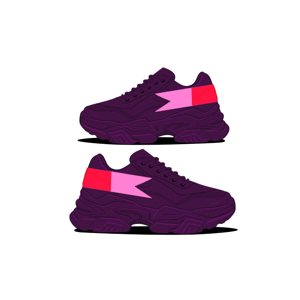 BOS Slither 1NE Purple/Red/Pink