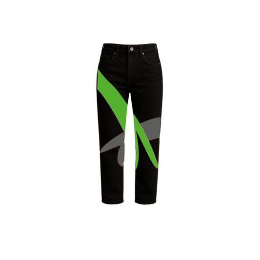 BOS Snake Tongue Jeans Black/Green/Grey